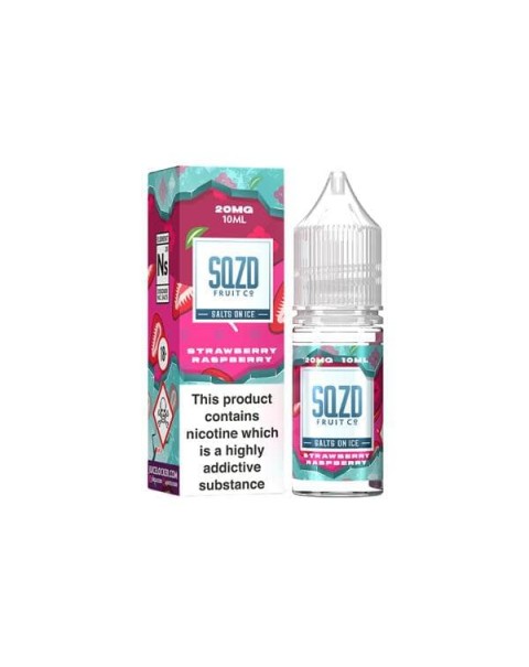 20mg Sqzd On Ice 10ml Nic Salts (50VG/50PG)