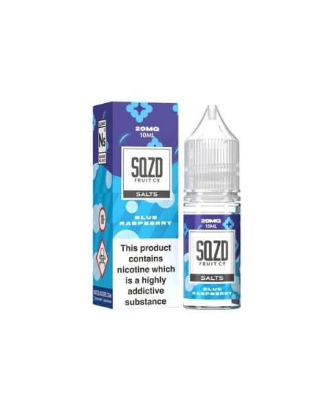 20mg Sqzd Flavoured Nic Salts 10ml (50VG/50PG)