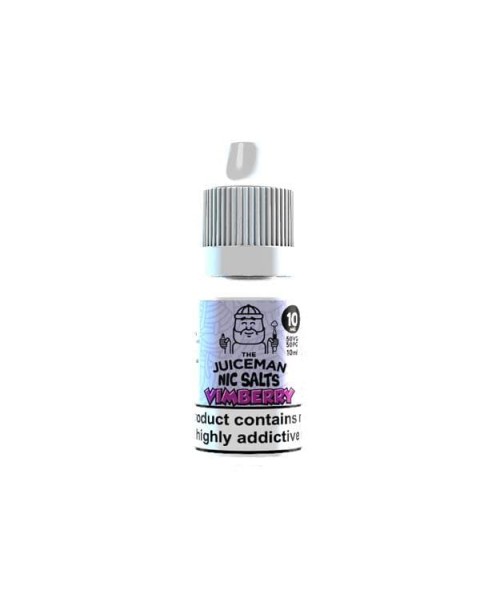 20mg The Juiceman 10ml Flavoured Nic Salt (50VG/50PG)