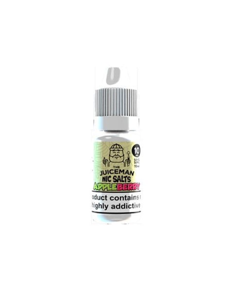 10mg The Juiceman 10ml Flavoured Nic Salt (50VG/50PG)