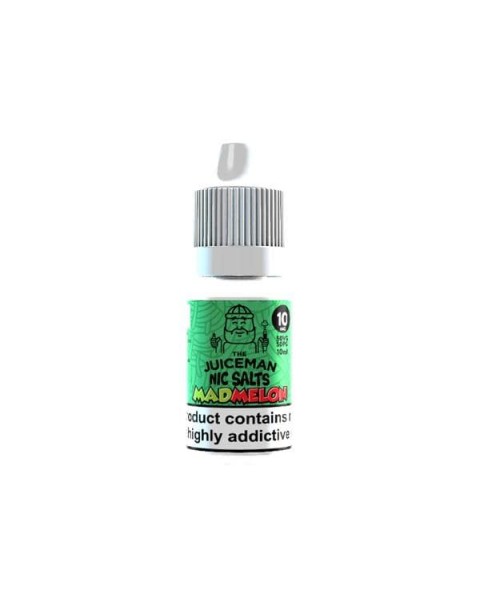 10mg The Juiceman 10ml Flavoured Nic Salt (50VG/50PG)