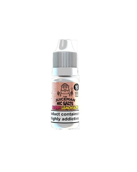 20mg The Juiceman 10ml Flavoured Nic Salt (50VG/50PG)