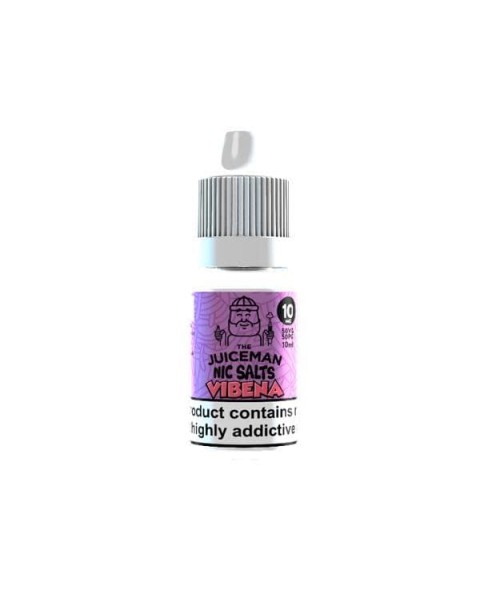 10mg The Juiceman 10ml Flavoured Nic Salt (50VG/50PG)