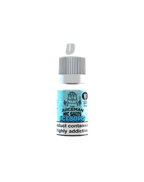 20mg The Juiceman 10ml Flavoured Nic Salt (50VG/50PG)