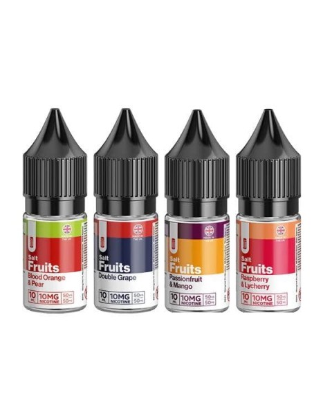 10mg Red Fruits 10ml Flavoured Nic Salt (50VG/50PG)