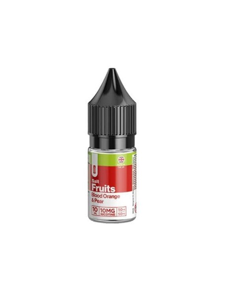 10mg Red Fruits 10ml Flavoured Nic Salt (50VG/50PG)