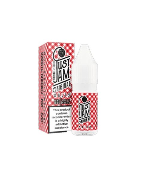 20mg Just Jam 10ml Flavoured Nic Salt (50VG/50PG)