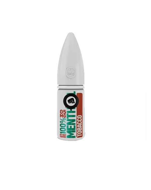 20mg Riot Squad 100% Menthol Range Nic Salts 10ml ...