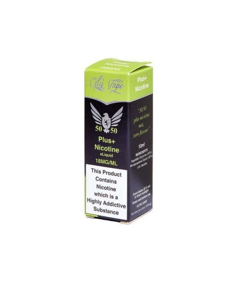 18mg City Vape Flavourless Nicotine Shot 10ml (50VG-50PG)