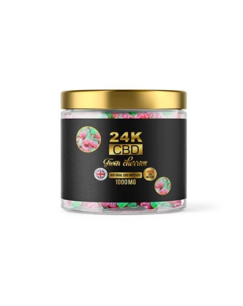 24K 750mg CBD Premium Gummies