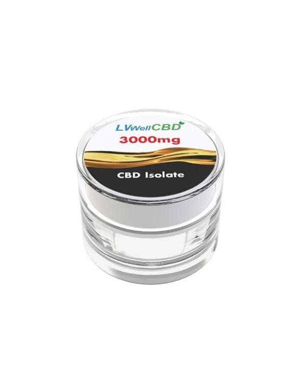 LVWell CBD 99%  Isolate 3000mg CBD