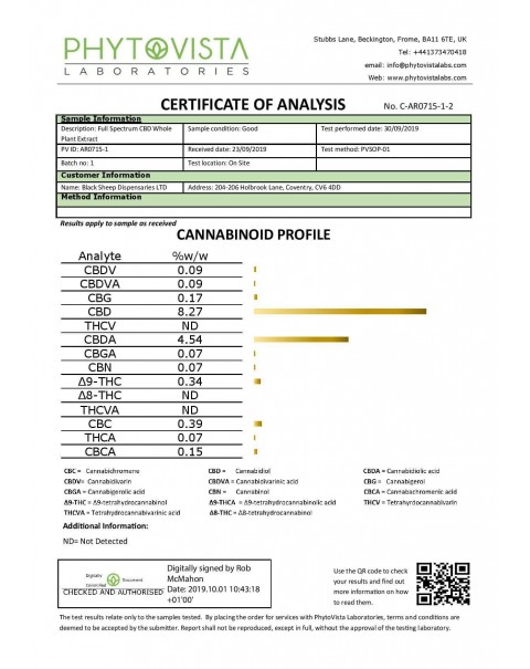 Health Focus CBD 1000mg 10% Full Spectrum MCT CBD Oil 10ml (+FREE GUMMIES!)