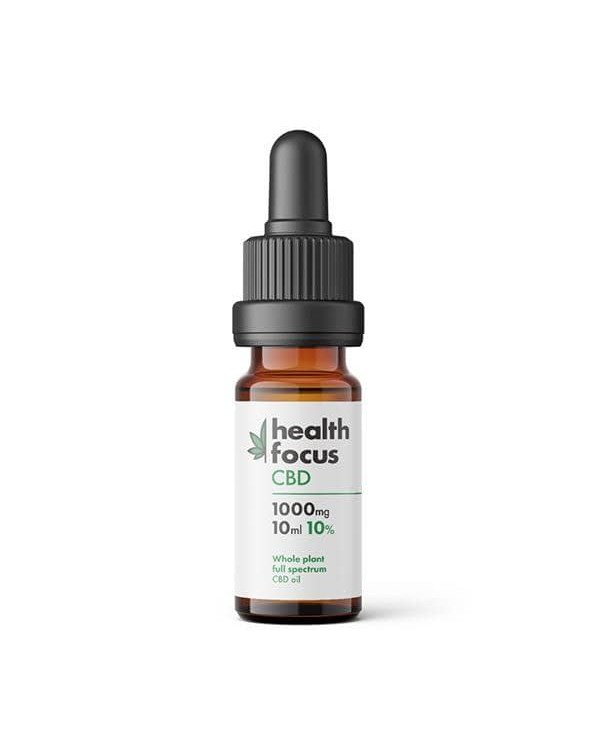 Health Focus CBD 1000mg 10% Full Spectrum MCT CBD ...