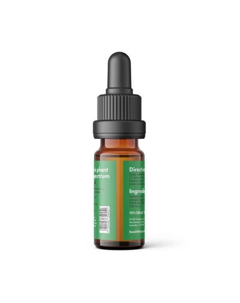 Health Focus CBD 2000mg 20% Full Spectrum MCT CBD Oil 10ml (+FREE GUMMIES!)