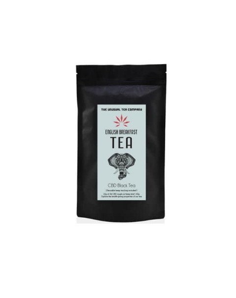 The Unusual Tea Company 3% CBD Hemp Tea – English Breakfast 40g