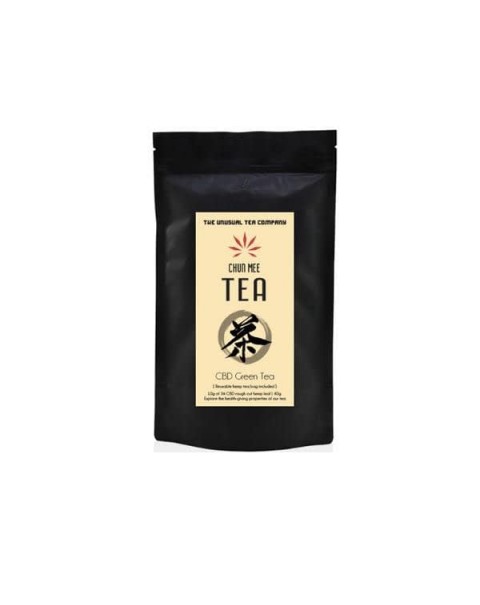 The Unusual Tea Company 3% CBD Hemp Tea – Chun Mee (Green Tea) 40g