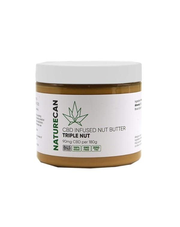 Naturecan 90mg CBD 180g Nut Butter Triple Nut