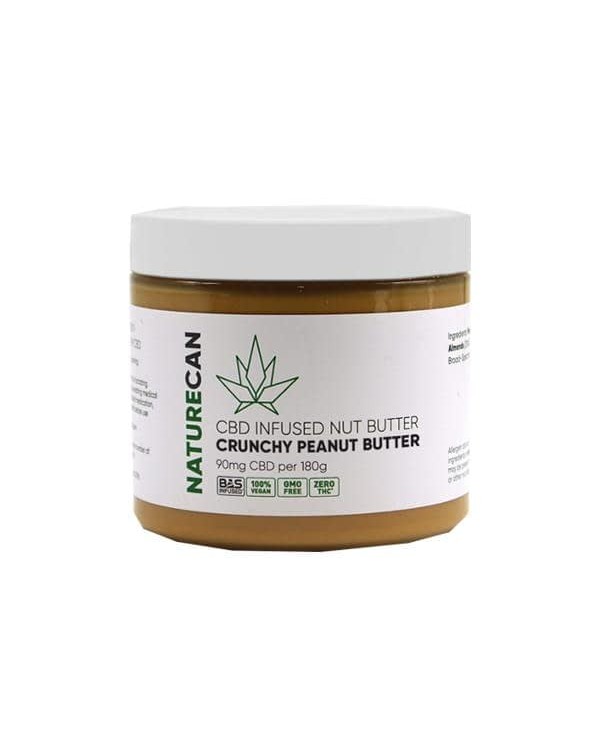 Naturecan 90mg CBD 180g Nut Butter Crunchy Peanut ...