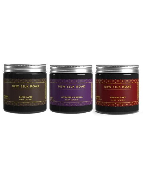 New Silk Road Hemp Infused Candle