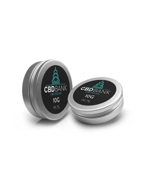 CBD Bank 99.7% CBD Isolate Tub 10g