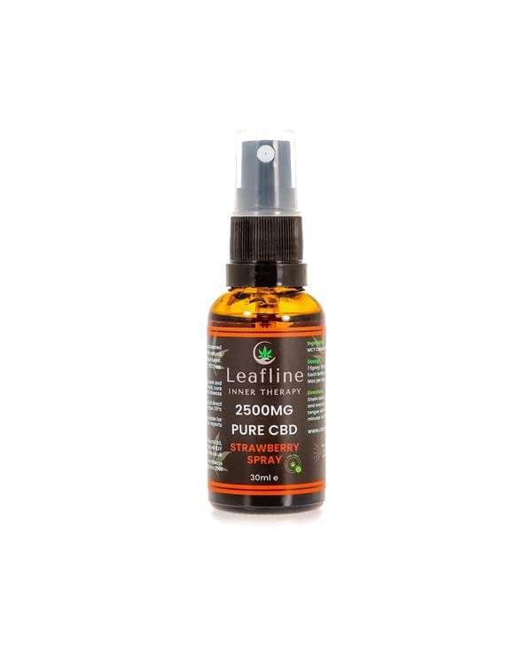 CBD Leafline 2500mg CBD MCT Oil Spray – 30ml