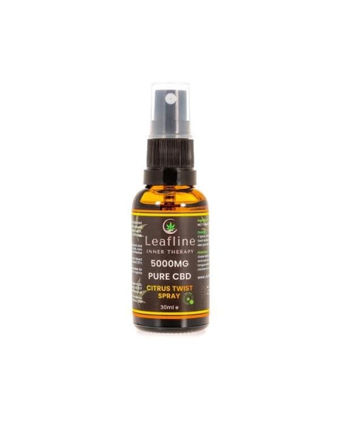 CBD Leafline 5000mg CBD MCT Oil Spray – 30ml