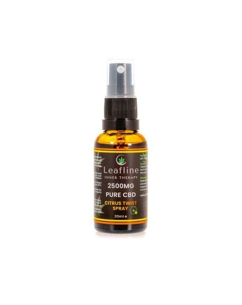 CBD Leafline 2500mg CBD MCT Oil Spray – 30ml