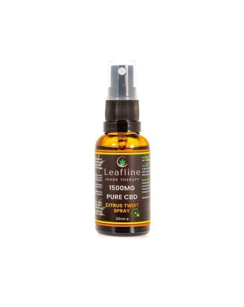 CBD Leafline 1500mg CBD MCT Oil Spray – 30ml