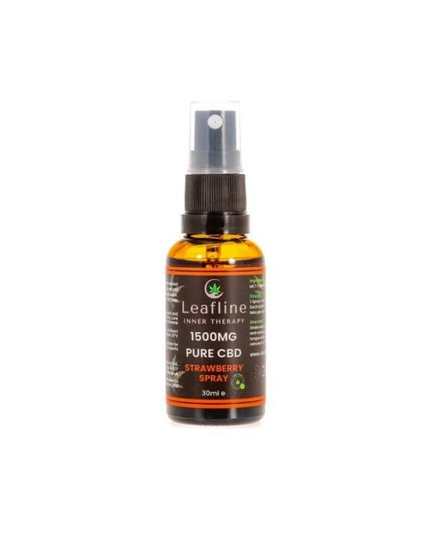 CBD Leafline 1500mg CBD MCT Oil Spray – 30ml