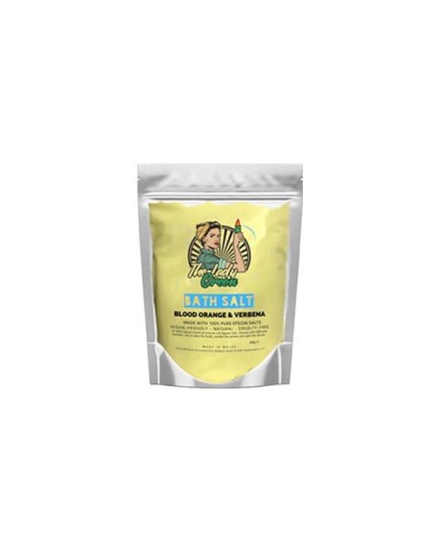 Lady Green 20mg CBD Blood Orange & Verbana Bath Salts – 150g