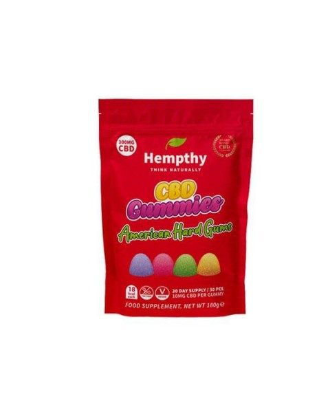 Hempthy 300mg CBD Gummies 30 Ct Pouch