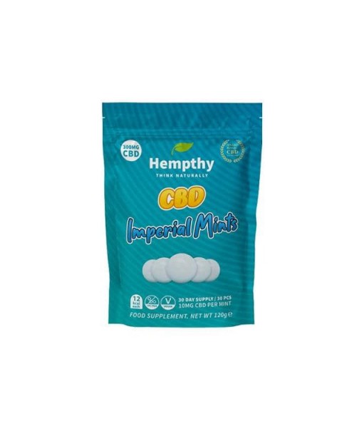 Hempthy 300mg CBD Gummies 30 Ct Pouch