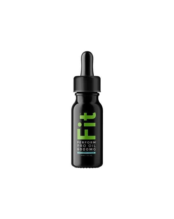 Fit CBD 6000mg CBD Spearmint Perform Pro CBD Oil 3...