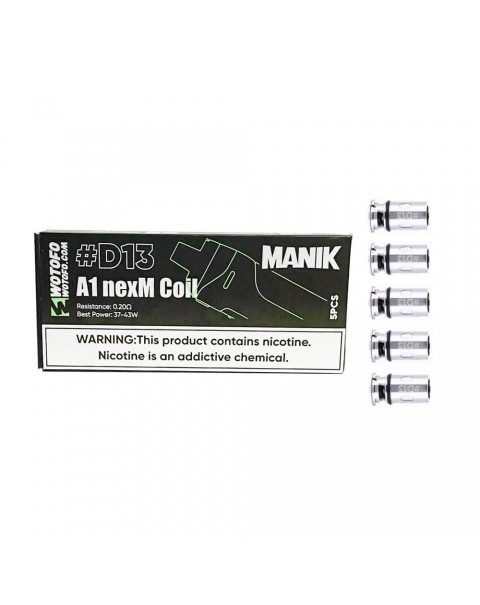 Wotofo Manik Replacement Mesh Coils D11/D13/D14/D15