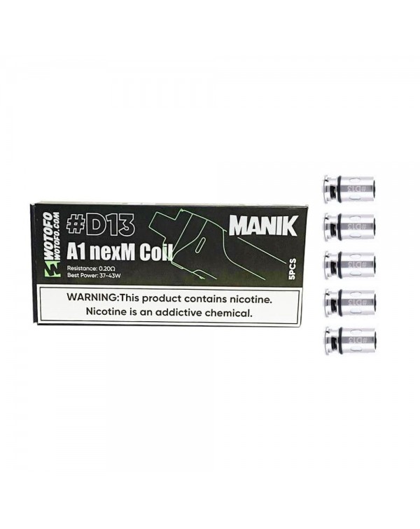 Wotofo Manik Replacement Mesh Coils D11/D13/D14/D1...