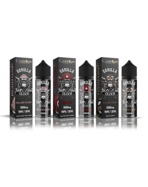 Gorilla Gloop 3000mg CBD Vape Liquid 50ml (70PG/30VG)