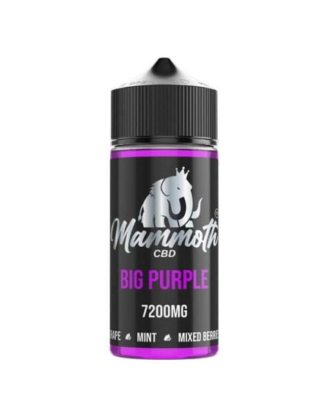 Mammoth CBD 7200mg CBD E-liquid 120ml (30VG/70PG)