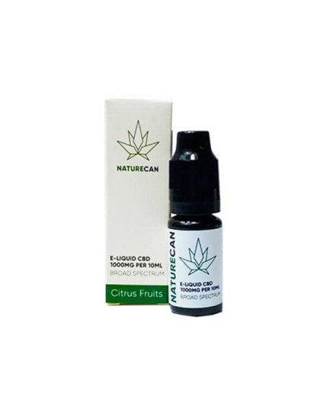 Naturecan 1000mg CBD E-Liquid 10ml (80VG/20PG)