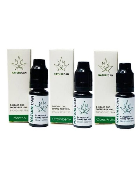 Naturecan 500mg CBD E-Liquid 10ml (80VG/20PG)