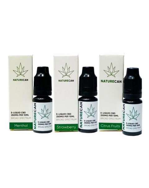 Naturecan 250mg CBD E-Liquid 10ml (80VG/20PG)