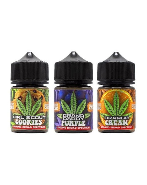 Orange County CBD Cali Range 2500mg CBD 50ml E-liquid (60VG/40PG)