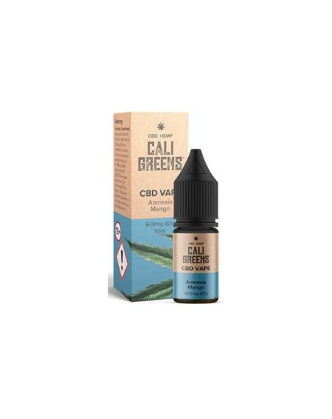 Cali Greens Vape 600mg 10ml CBD E-Liquid