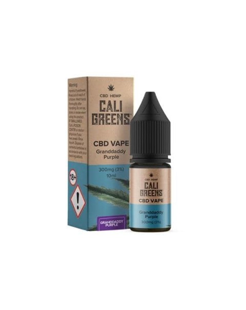 Cali Greens Vape 600mg 10ml CBD E-Liquid