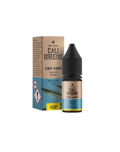 Cali Greens Vape 600mg 10ml CBD E-Liquid