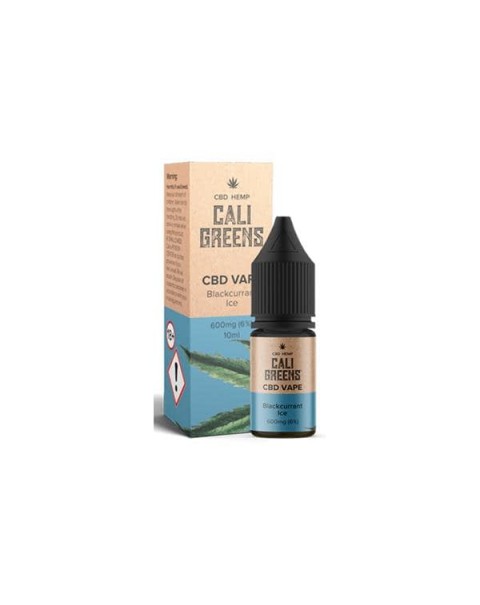 Cali Greens Vape 600mg 10ml CBD E-Liquid