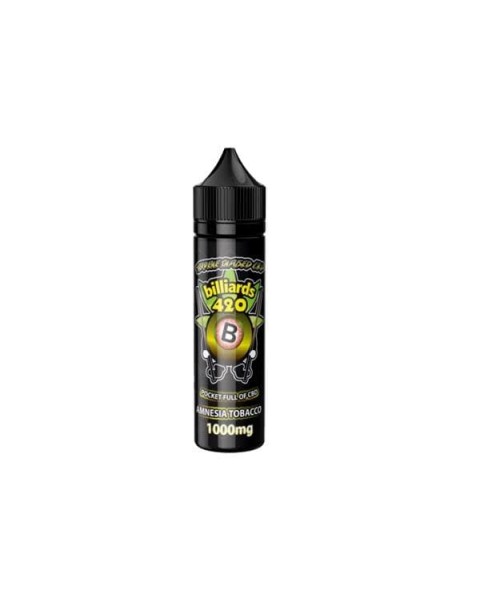 Billiards 420 Terpene Infused 50ml E-Liquid 1000mg CBD