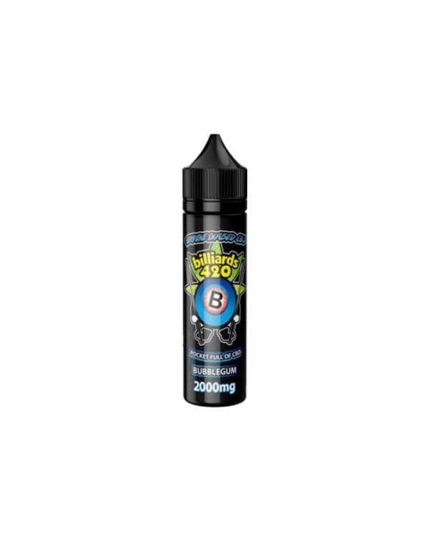 Billiards 420 Terpene Infused 50ml E-Liquid 2000mg CBD