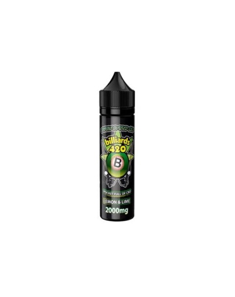 Billiards 420 Terpene Infused 50ml E-Liquid 2000mg CBD