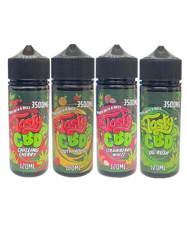 Tasty CBD 3500mg CBD 100ml Shortfill (70VG/30PG)