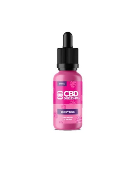 CBD Asylum 2000mg CBD Sub Ohm E-liquid 25ml (70VG/30PG)